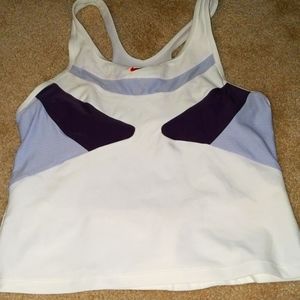 Nike XL Athletic Purple &White Top